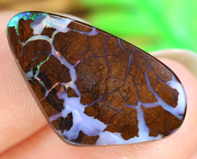 Beautiful 9.3cts Freeform Australian Koroit Boulder Opal Cabochon for Jewelry Making-Great Polish-Option for Pendant or Necklace, Unset